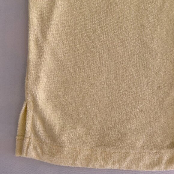 Yllw The Label Cotton Button Down Towel Short Sleeve Shirt - Picture 5 of 7